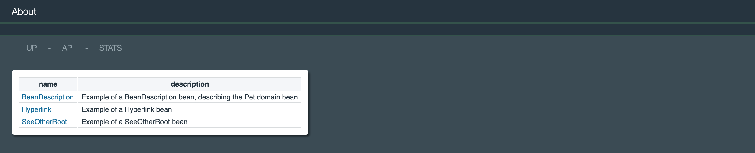 A BasicRestServlet page in the devops stylesheet