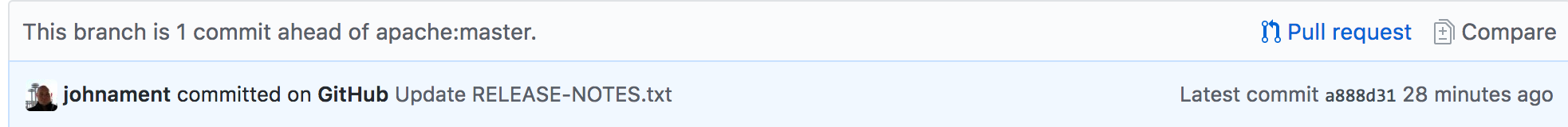 Fork button location