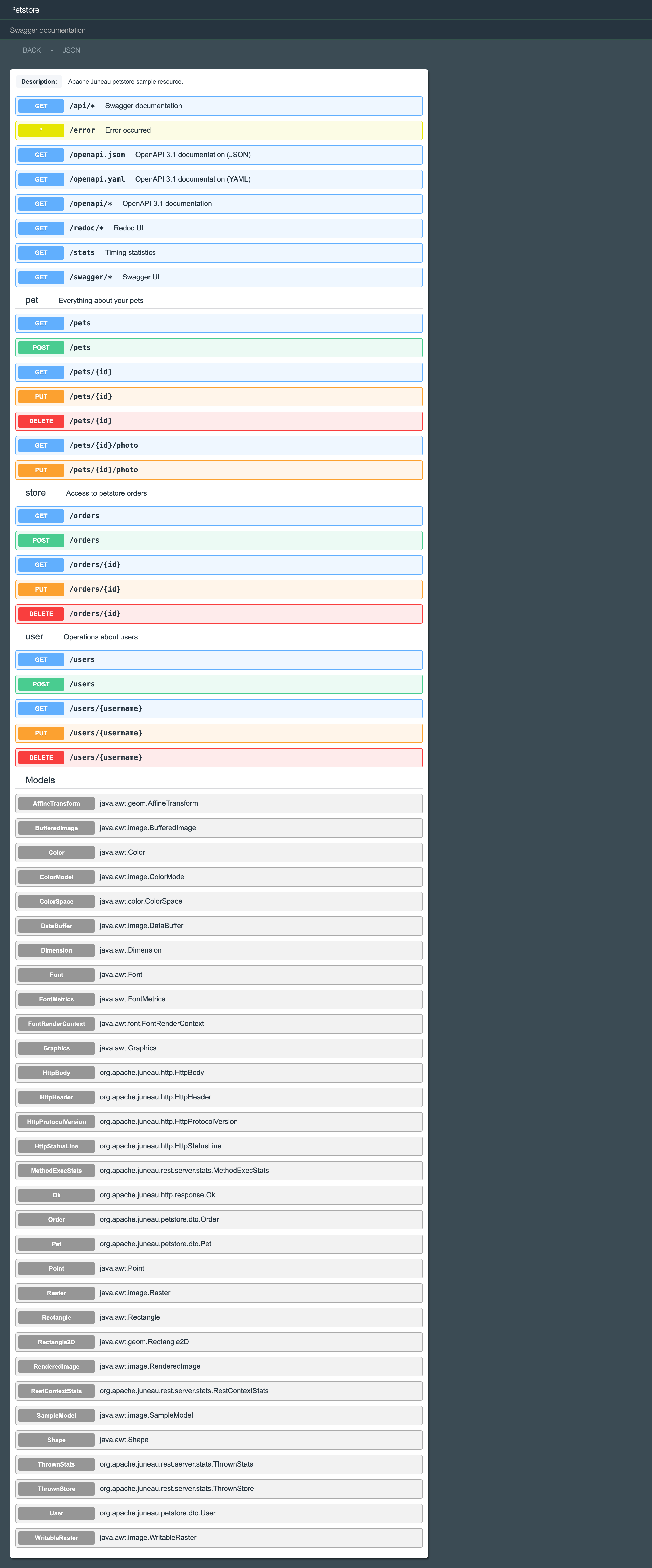 Swagger UI
