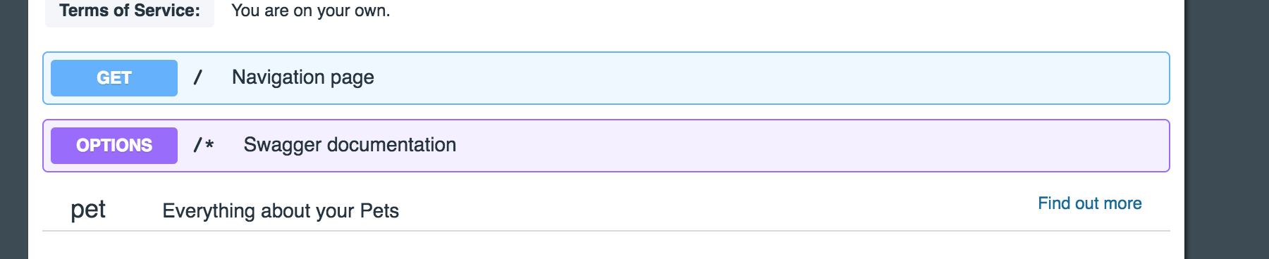 Swagger Untagged Operations